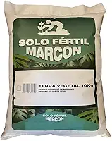 Terra Vegetal 10kg Orgânica Para Plantas Jardins Horta E Vasos