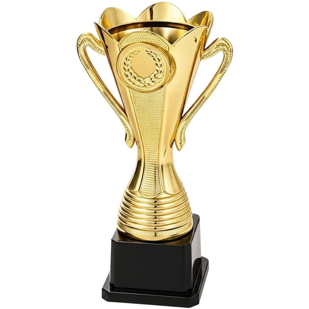 Baokuan Gold Plastic Trophy Awards, Award Cups for Competition, Appreciation Gifts, Party Favors, Sports and Employee Recognition Teacher Appreciation Gift