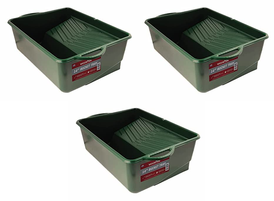 Amazon.com: Wooster BR414-14 Sherlock Bucket Tray - 3ct. Case