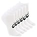 ASICS Invasion No Show (6 Pack), White, Small