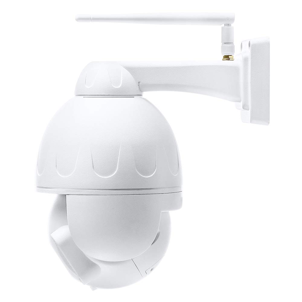 Videocamera di videosorveglianza PNI IP652W WiFi PTZ 1080p 2MP 5X Zoom ottico H265 slot microSD Visione notturna 50m IP66 Allarme rilevamento movimento Comunicazione audio bidirezionale
