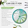 Garden Planner, Vegetable Planting Chart Wheel, Perpetual Outdoor & Indoor & Greenhouse Plant Care Guide, Homestead Planting Almanac, Essential Accessory for Gardeners & Farmers #2