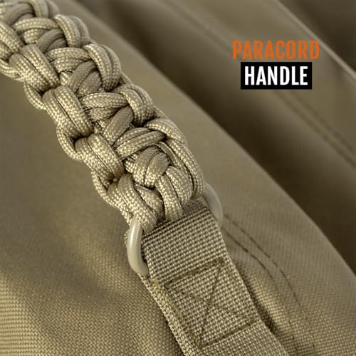 ACE Schakal Waffen-Tasche - Einsatztasche mit MOLLE für Pistole & Kurzwaffen - Taktisch & Abschließbar Dank Schloss - Desert