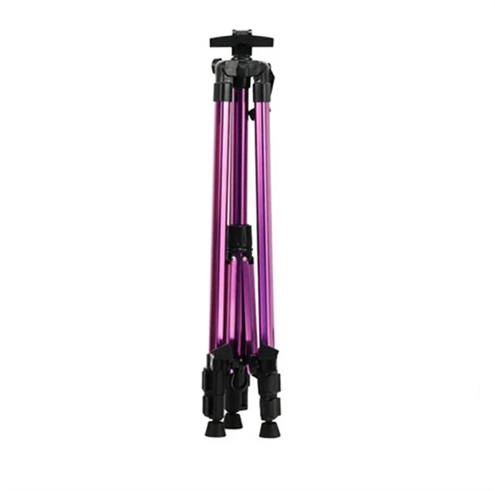 Sztaluga malarska z trójnogiem, Składana rama ze stopu aluminium/żelaza Artysta Regulowana półka ekspozycyjna na statywie do malowania zewnątrz(Purple)