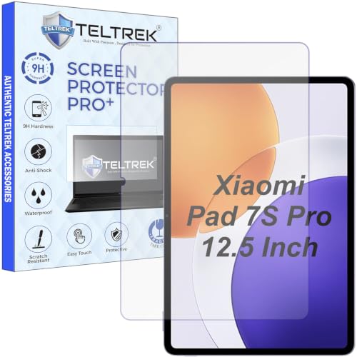 Image of Screen Guard Compatible With Xiaomi Pad 7S Pro Tab (12.5 inch Inch Tablet) Flexible Fiber Screenguard Not a Tempered Glass Screen Protector