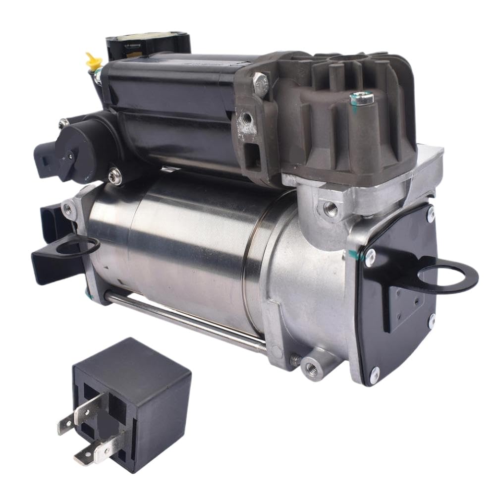 Air Suspension Compressor Compatible with E-Class W211 S211 W220 C219 - Part Numbers 2113200304 8840103590 A2113200104