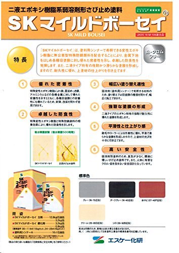 Amazon.co.jp: SK マイルドボーセイ 赤サビ 16kgセット エスケー化研 
