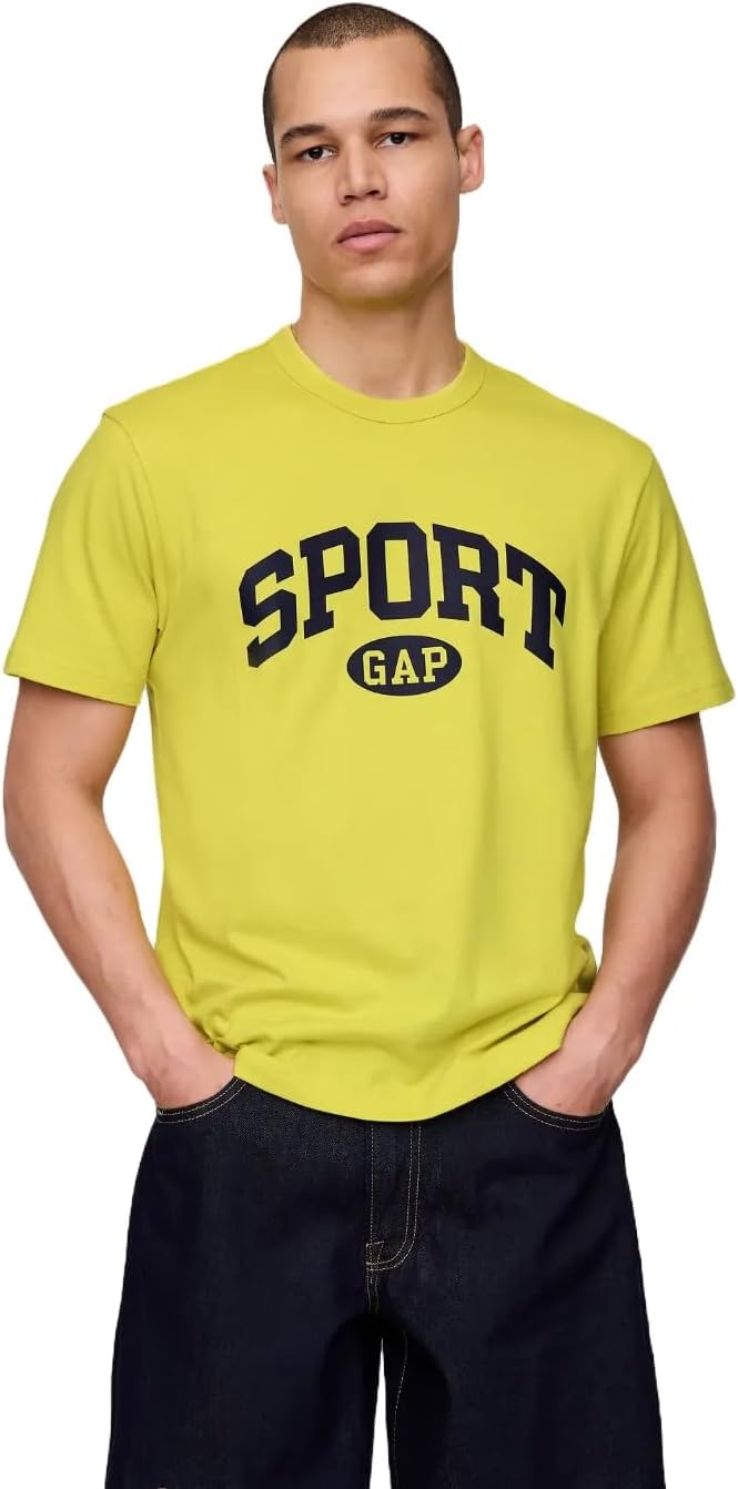 GAP Men's Tropical Novelty Logo Tee