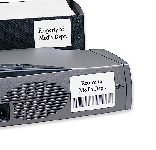 Image of Avery Durable White Cover Up ID Labels for Laser Printers, 2 inch x 2.625 inch, Pack of 750 (6578)