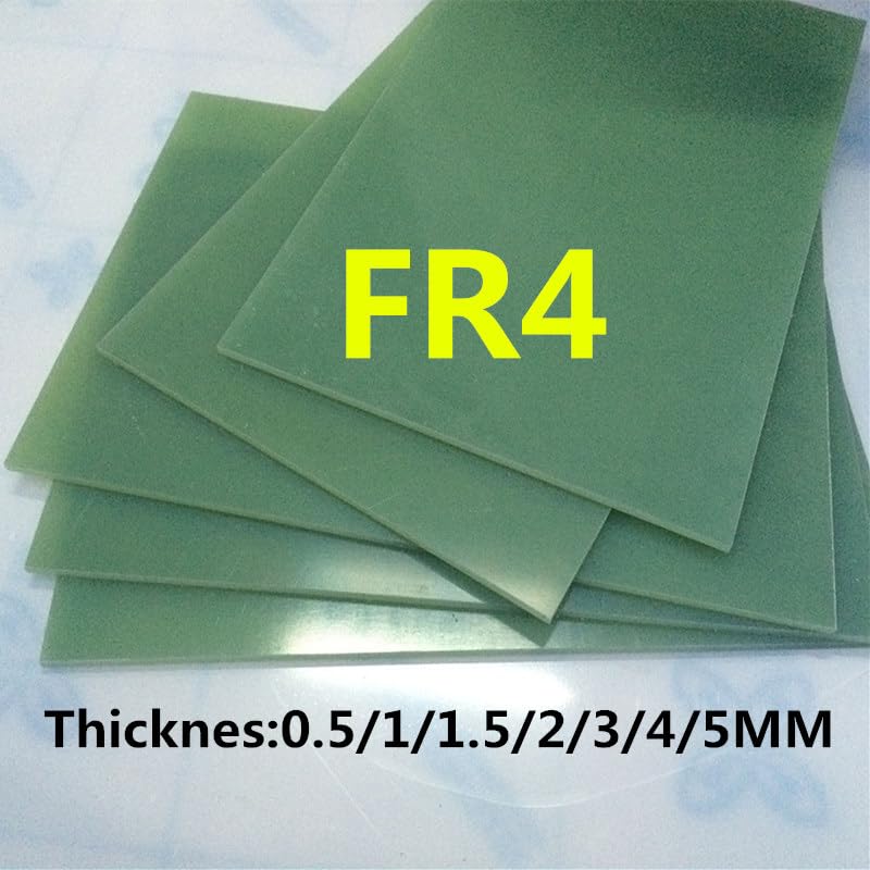 1PC G10 FR4 Sheet Light-Green Epoxy Plate 3240 Epoxy Resin Board FR-4 3D Printer 0.5mm/ 1/1.5/2/ 3/4/ 5mm Thick(150x150MM,2MM)
