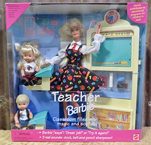 Teacher Barbie Doll Set