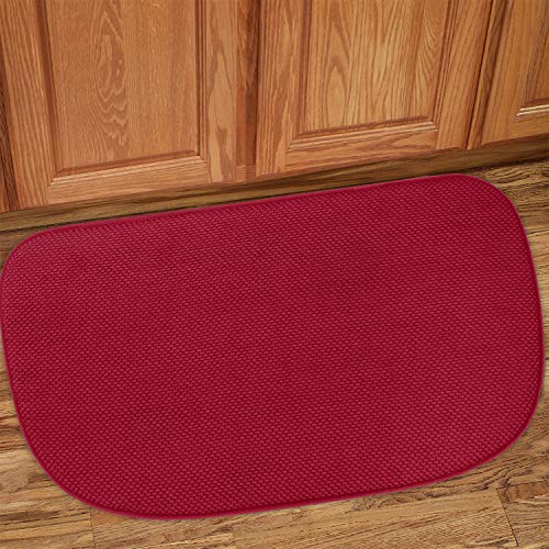 Sweet Home Collection Kitchen Rug Memory Foam Honeycomb Slip Non Skid Soft Comfortable
