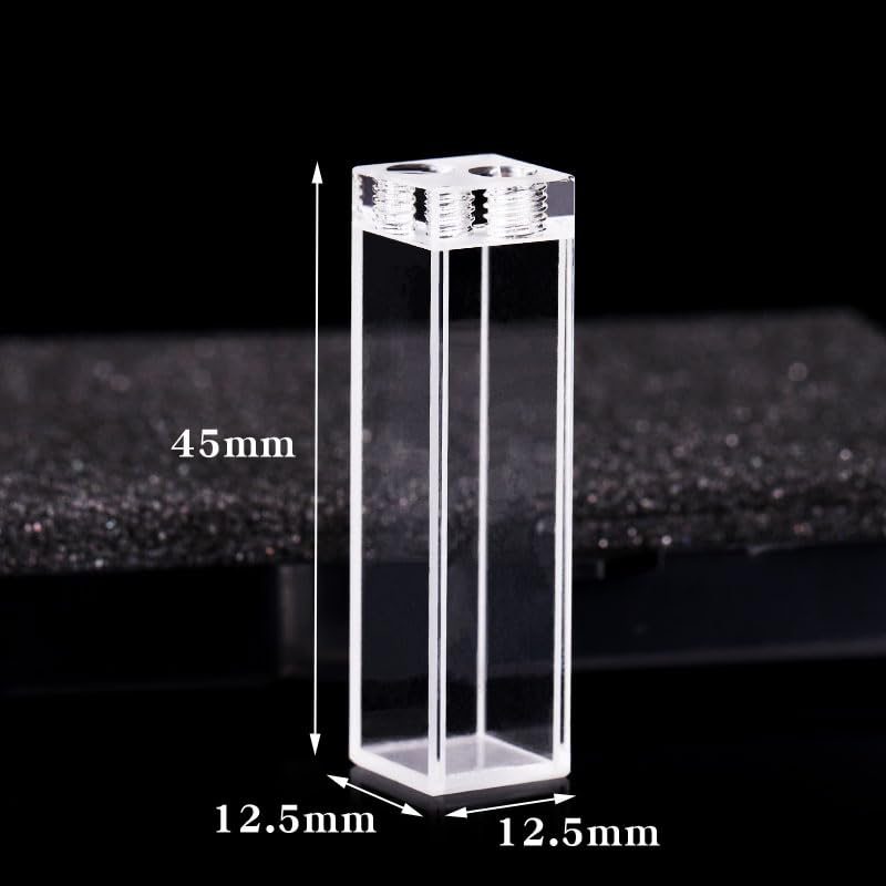 3,5 ml Quarz-Fluorometer-Durchflussküvette (10 mm)