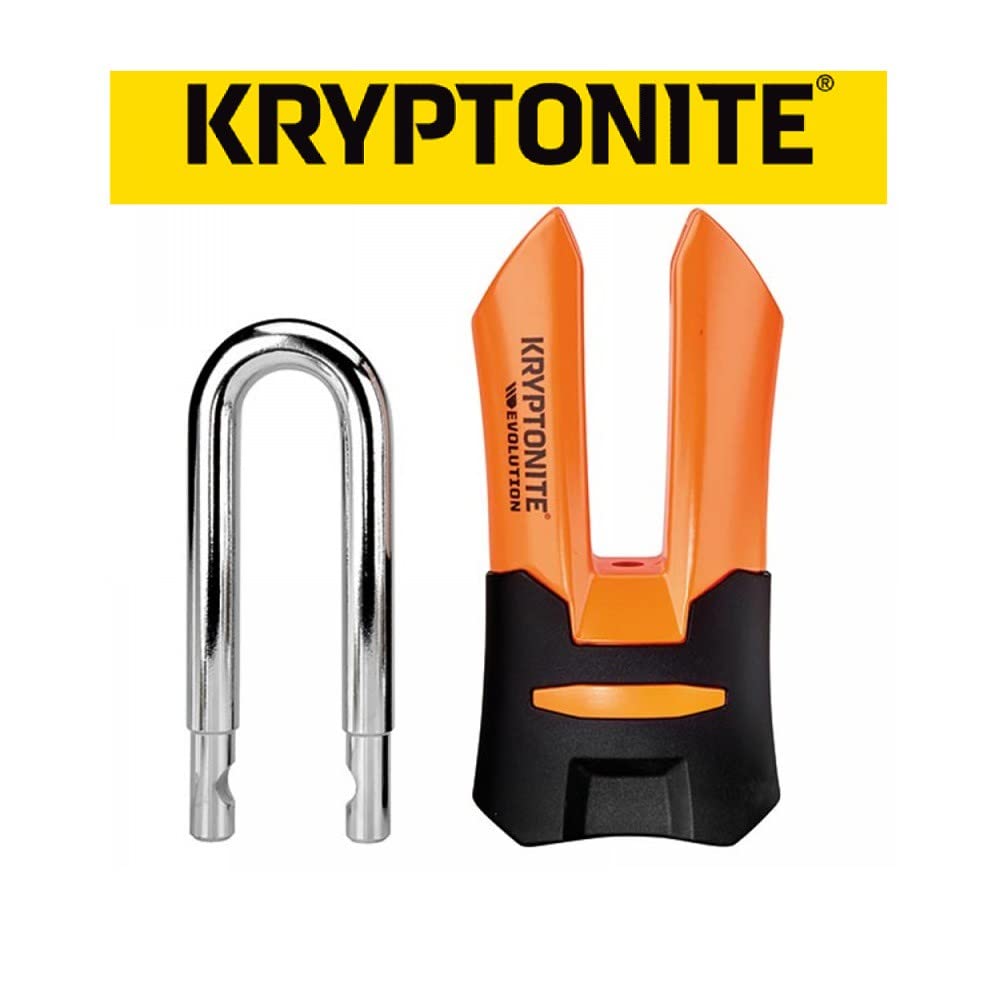 DISPOSITIVO MECCANICO PER SCOOTER E MOTO KRIPTONITE EVOLUTION ARMORED CON CUSTODIA ARCO IN ACCIAIO 13MM MAX-PERFORMANCE BRACCI DI METALLO