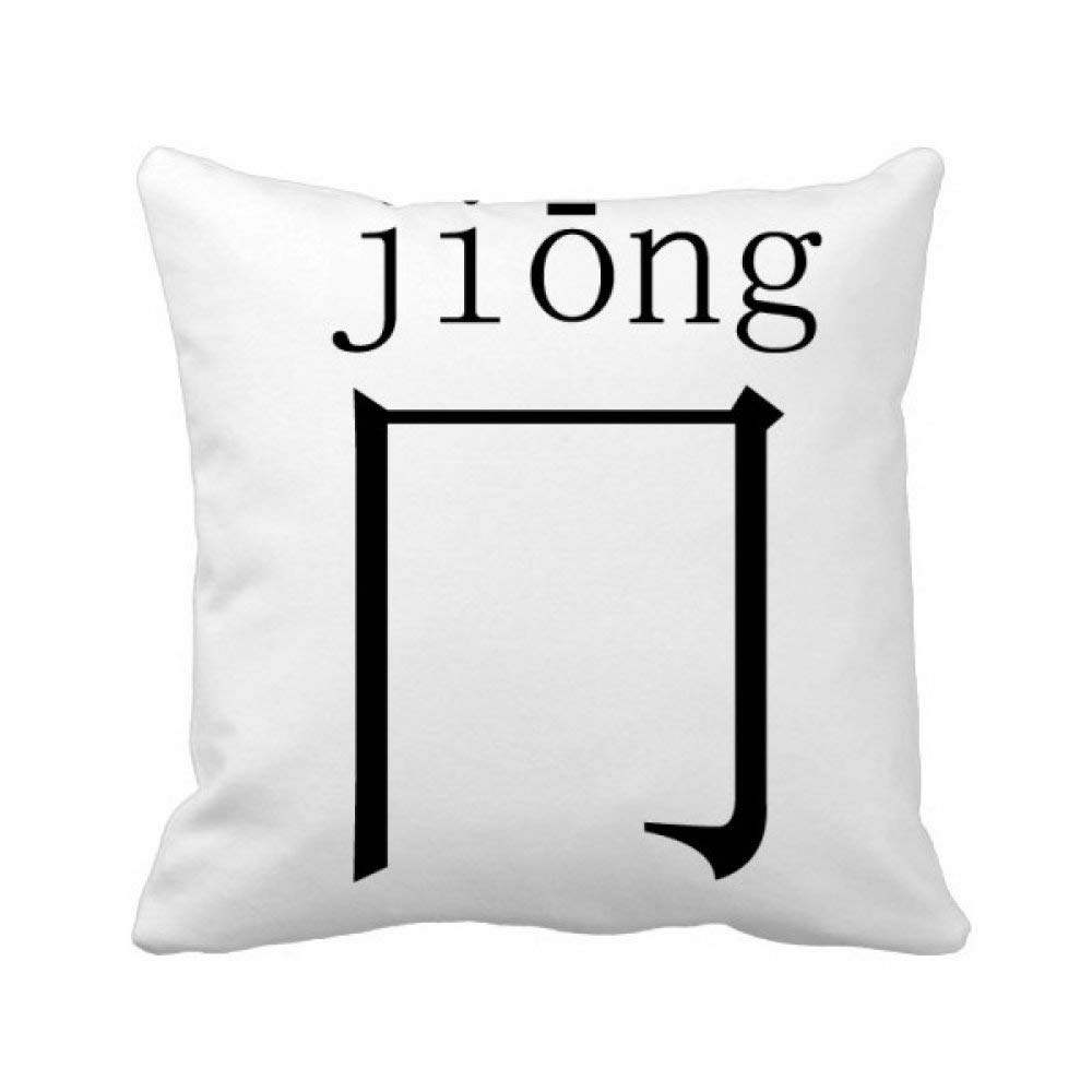 Coussin carré Jiong 40x40 cm multicolore pour raviver un canapé usé et sublimer le salon