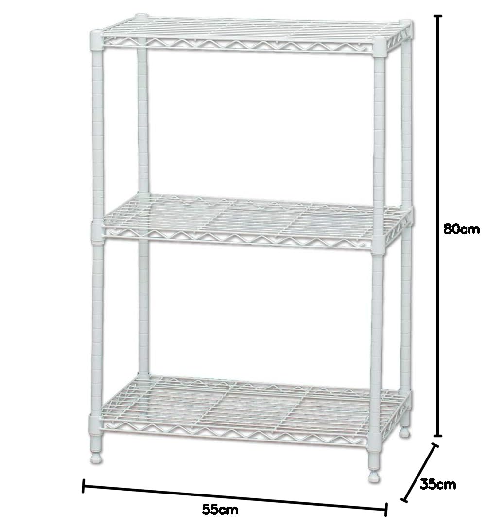Amazon.co.jp: アイリスオーヤマ カラー メタルラック ホワイト CMM