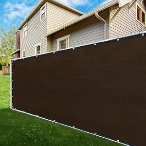 ShadeMart Strapazierfähiger Zaun-Sichtschutz 90% Blickdicht