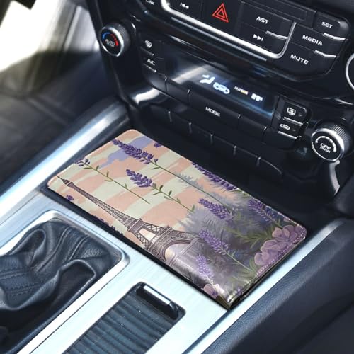 Organizador de auto de cuero PVC miniatura 5