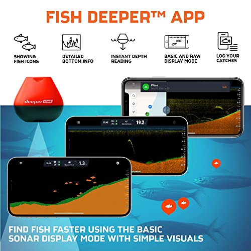 Deeper Start Smart Fish Finder Portable Fish Finder and Depth Finder