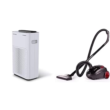 Eureka Forbes Aeroguard AP 700 Air Purifier with H1N1 6 stages of filtration,5 Years Warranty on Motor (Cool Grey) & Eureka Forbes Trendy Zip 1000-Watt Vacuum Cleaner