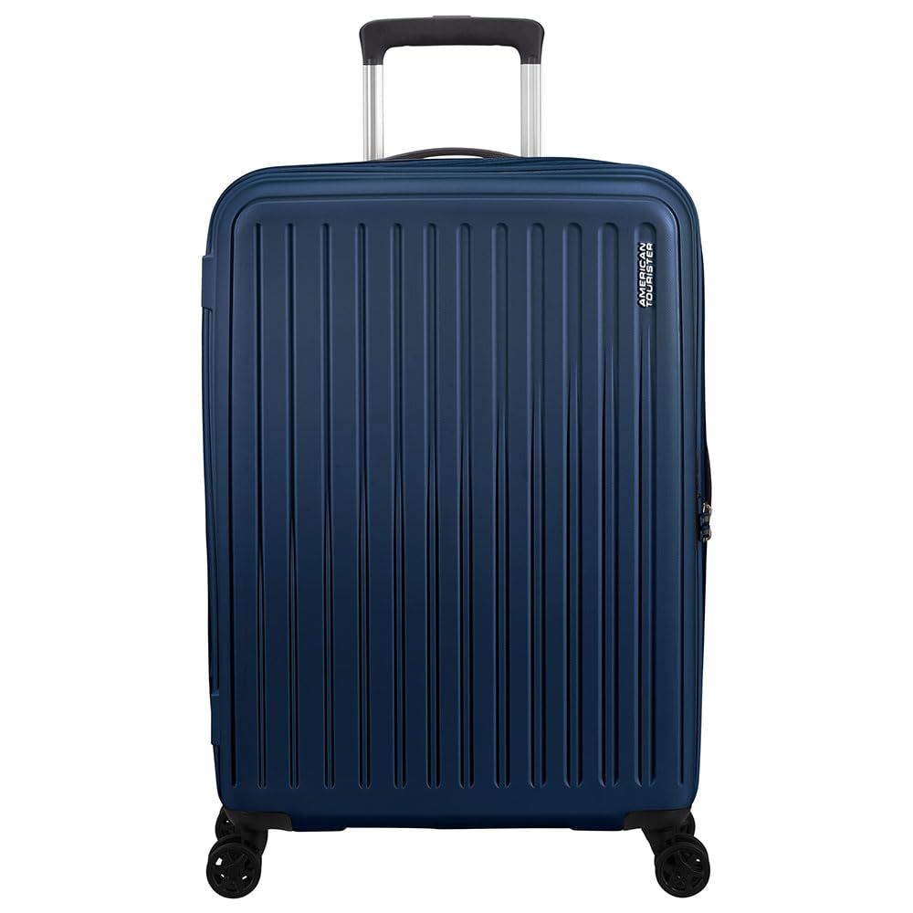 American Tourister Sac à roulettes rigide, taille M, en polypropylène, robuste et résistant aux rayures. Très pratique et super léger, dispose de deux grands compartiments, d'un séparateur dans le
