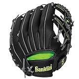 Franklin Sports Baseball and Softball Glove - Field Master Midnight - Baseball and Softball Mitt -...