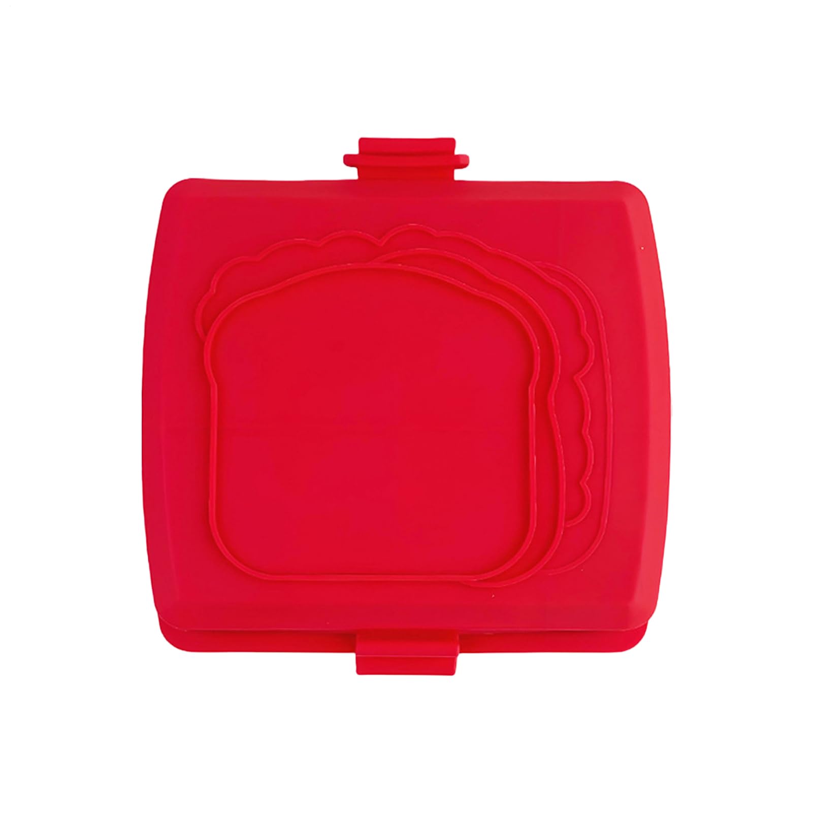 Grille-Pain Micro-Ondes | Gril à Sandwich Micro-Ondes avec Plaques Antiadhésives Lavables au Lave-Vaisselle - Presse pour Préparer des Snacks Grillés comme des Croque-Monsieur au Petit-Déjeuner