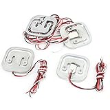 uxcell 50kg重量センサー 半橋 キッチンスケール用 バスルームスケール用 アクセサリースケール用 4個入