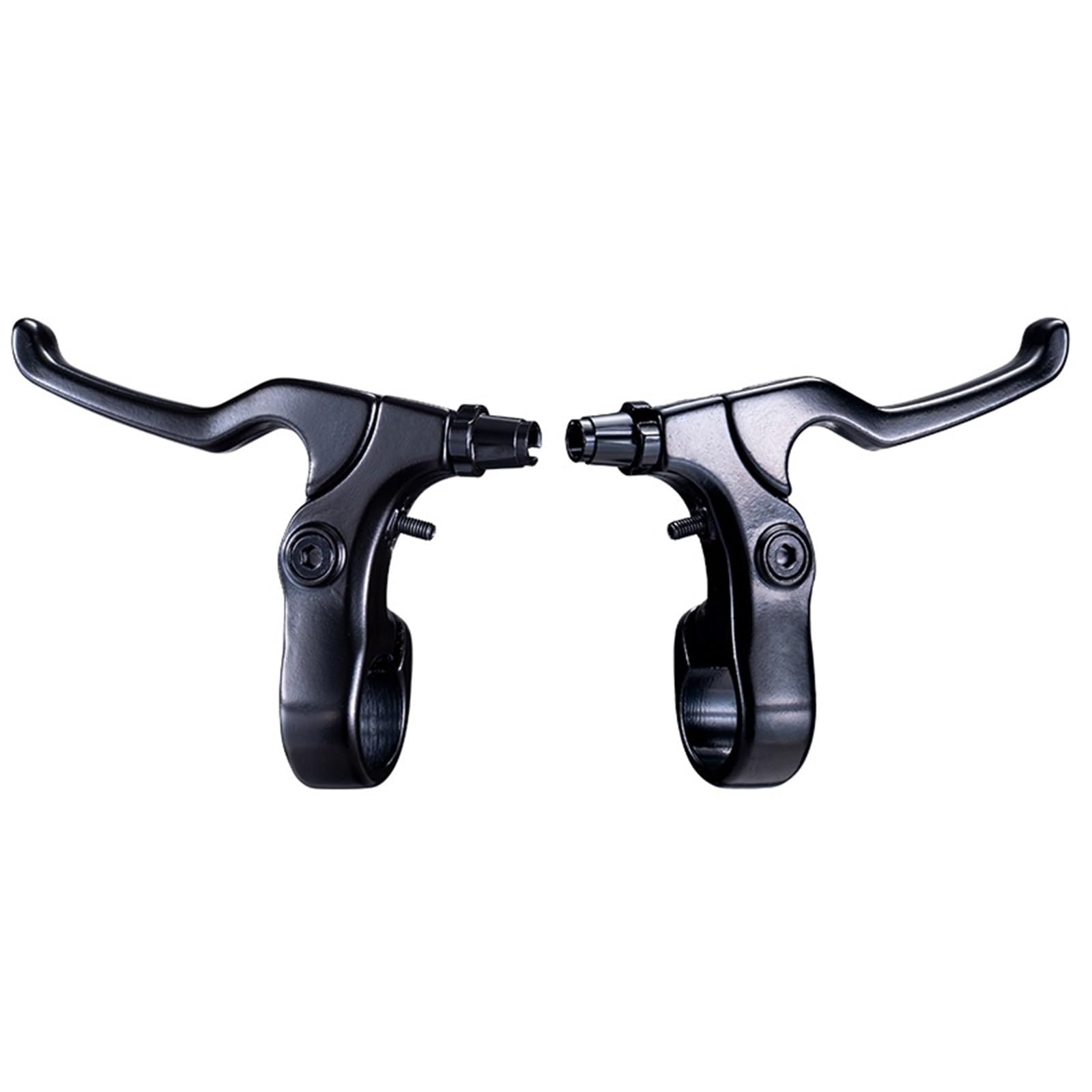 AIQWOJD Bike Rear Brake Drum Bike Brake Rear Drum Alloy Brake Lever Bike Accessory of 2.5 Fingers for U Brake Bicycle Parts Right Or Left Levers(Left Right 1 PRS)