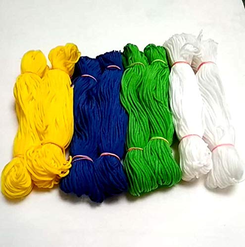 CHL 400M Set of Yellow,Blue,Green White Color Cord