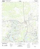 Florida Maps - 2012 Odessa, FL - USGS Historical Topographic Wall Art : 24in x 30in, Large Wall Art Map