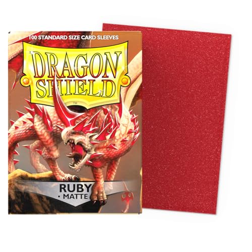 image for Dragon Shield | Standard Size Card Matte Sleeves | 100 CT - Smooth & T