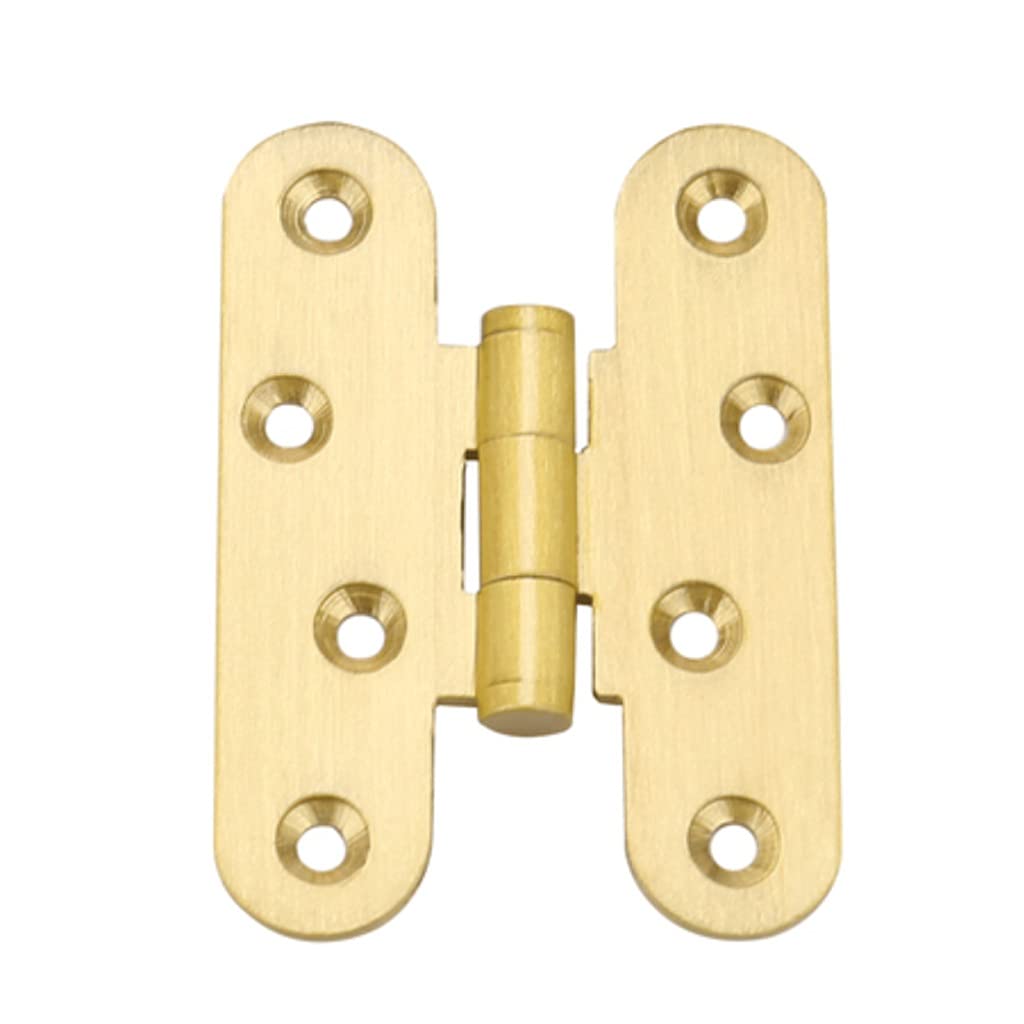 Nvsfzgiyg One Color Hinge Decoration Solid Brass Kitchen Cabinet Door Butt, Furniture Folding Hinges
