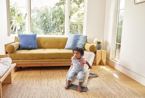 Image of Ergobaby Evolve 3-in-1 Bouncer, Adjustable Multi-Position Baby Bouncer Seat with Newborn Insert, Head-Hip Support, Ergonomic & Lightweight Rocking Chair, Folds Flat for Storage, 2-13 Kgs, 0-2 Years