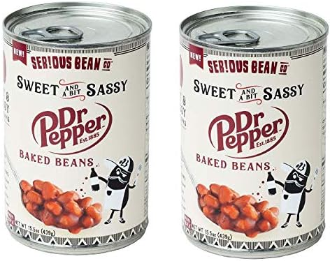 DrPepper Serious Bean Co. Baked Beans 15 oz (Pack of 2)