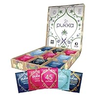Relax Selection Box, Selezione di tè e tisane biologiche, 45 bustine, 5 Gusti, Tisane Confezione Regalo, Perfetto per un regalo naturale, Idea Regalo