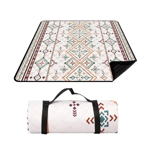 Tapis de plage grand format imperméable et couverture de pique-nique pour parc et camping