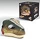 PKKP Dino Maske Kopfbedeckung, Dino Mask Moving Jaw mit Sound, Einstellbare Größe Realistische Maske Drache, Halloween, Party, Maskerade, Cosplay Geschenk Requisiten (Grüne Maske)