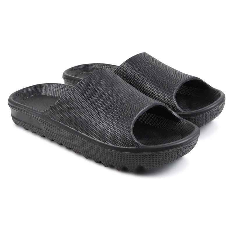Women Cloud Slide Sandals Extra Thick EVA Sole, Soft Cushion Slippers, Anti-Skid Bathroom and Casual Wear Slides for women and girls