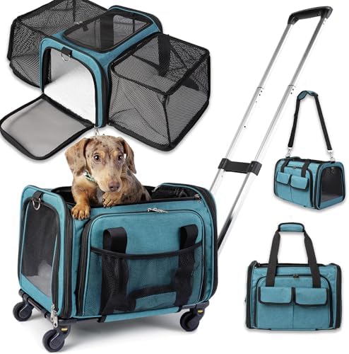 Pet Carrier with Wheels | Delta American Frontier Airline Approve...