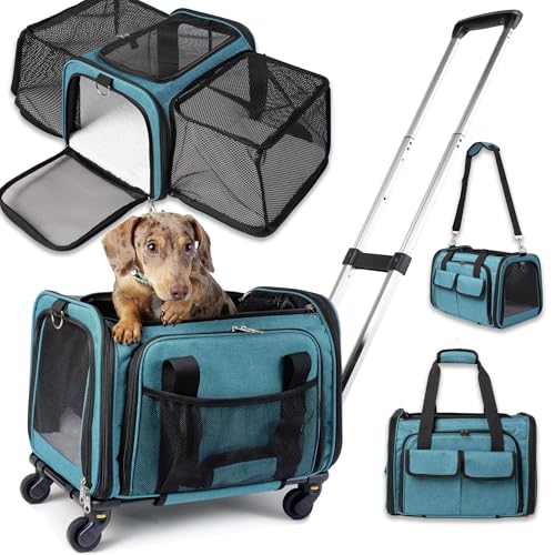 Pet Carrier with Wheels | United Delta American Frontier Airline ...