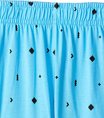 Image of PROTEENS Girl's Regular fit Cotton Shorts (P-GS002- Turquoise 70 | 7-8 Years)
