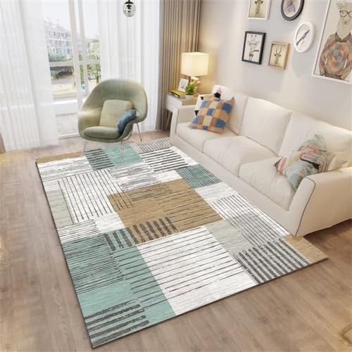 Tapis de sol bleu à fines rayures idéal pour l'entrée de restaurant