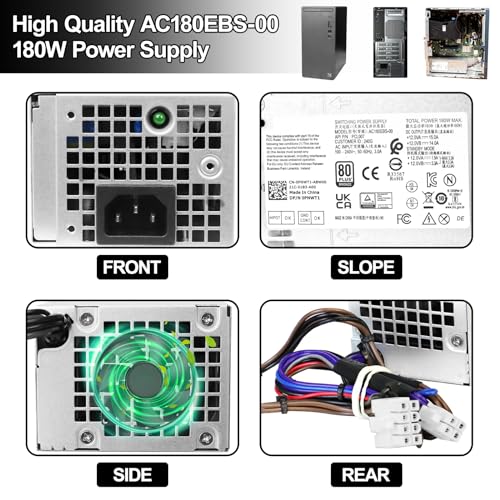 Fuente de alimentación LXun AC180EBS-00 180W compatible Dell miniatura 6