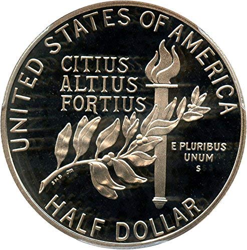 Miniatura 2 de 1992 S Olympic Gymnast US Commemorative Proof Half Dollar (12) DCAM US Mint