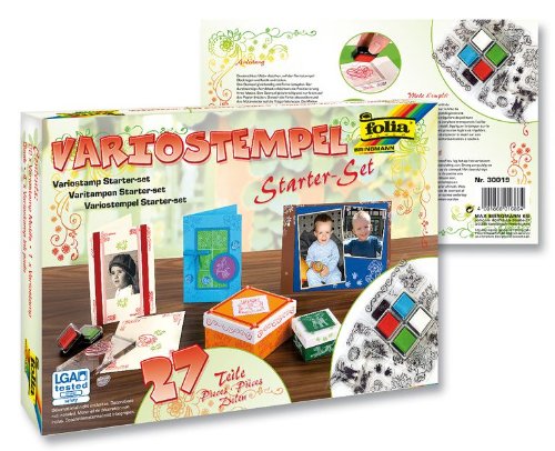 Max Bringmann Folia 30019 Variostempel - Juego de Sellos (27 Piezas)