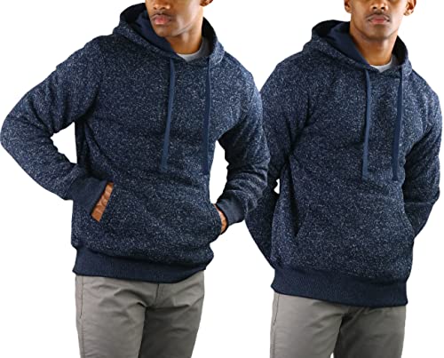 ToBeInStyle Men's Medium Weight Fleece Pullover Hoodie4