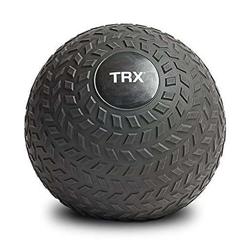 TRX Training Slam Ball, Easy-Grip Tread & Durable Rubber Shell, 6lbs