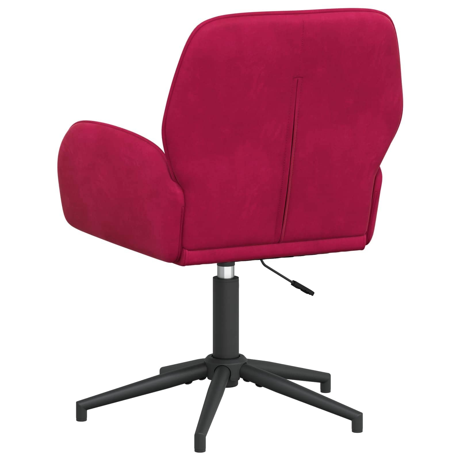 Sillas giratorias (4 unidades, 54 x 55 x 90 cm), color rojo vino