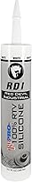 Vista 7 de Red Devil 08162I RD PRO RTV de grado industrial 100% silicona resistente a la intemperie, tubo de 10.1 oz, almendra, paquete de 1